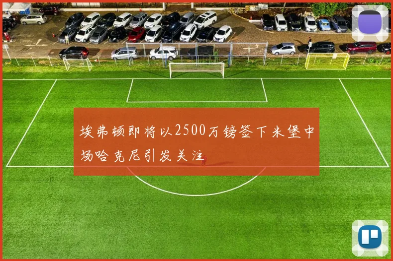 埃弗顿即将以2500万镑签下米堡中场哈克尼引发关注
